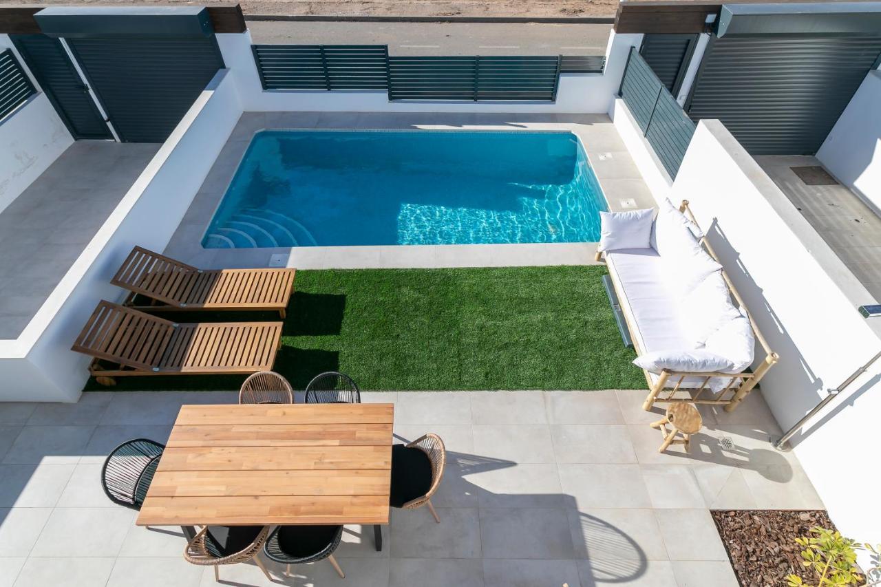 Casa De Cristal - Beautiful Villa With Private Pool, 350M From Beach, Astonishing Views 马尔德·克里斯塔尔 外观 照片
