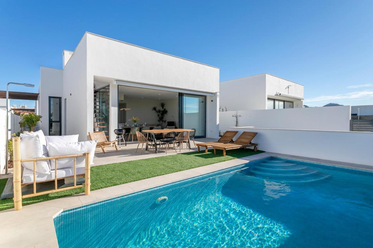 Casa De Cristal - Beautiful Villa With Private Pool, 350M From Beach, Astonishing Views 马尔德·克里斯塔尔 外观 照片